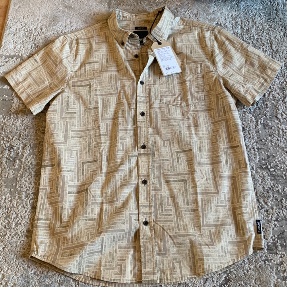Prana Cotton Button Down